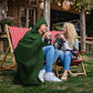 Large Waterproof Outdoor Blanket Thick Fleece 80" x 58"