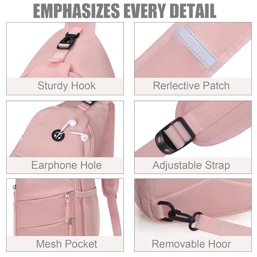 Crossbody Bags for Women Men Trendy Sling Bag Backpack Chest Bag