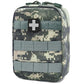 EMT MOLLE Ifak Pouch Tactical MOLLE Medical First Aid Kit Utility Pouch ACU Camouflage