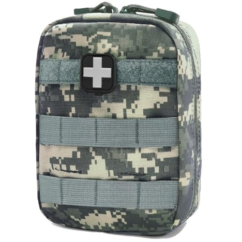 EMT MOLLE Ifak Pouch Tactical MOLLE Medical First Aid Kit Utility Pouch ACU Camouflage