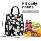 Lunch Bags for Women Insulated Reusable Lunch Tote with Internal Pocket