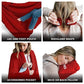 Lightweight Airplane & Travel Blanket with Foot Pockets