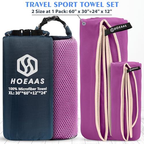 Microfiber Camping Towels (2 Count)
