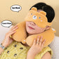 Kids Neck Pillow for Travel with Sleep Eye Mask