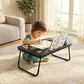 23.4" Foldable Lap Desk Bed Table with Reading Stand Portable Tray
