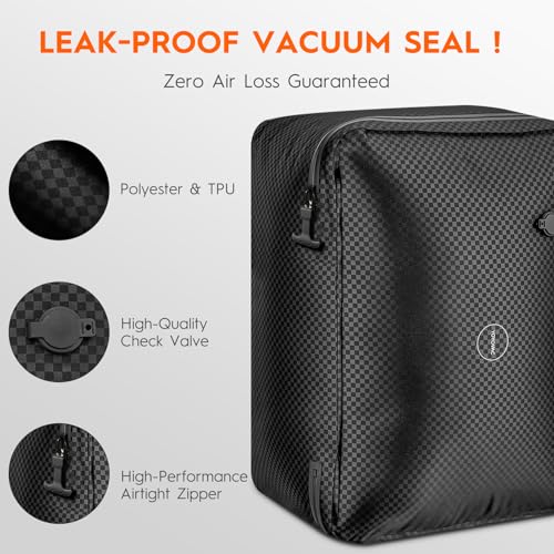 43L Max Capacity Vacuum Bags with Wireless Pump