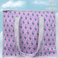 100% Cotton Quilted Tote Bag For Women