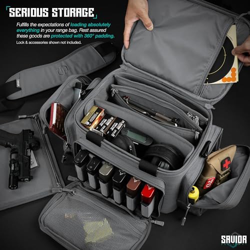 Specialist Series Tactical Triple Pistol Shooting Range Hunting Duffle Bag Gun Carrying Case