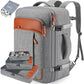 22" Expandable Carry On Travel Backpack With 4 Packing Cubes