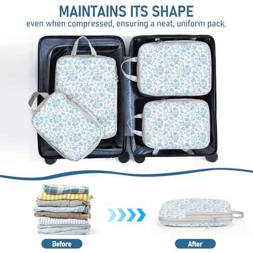 6 Set Compression Packing Cubes