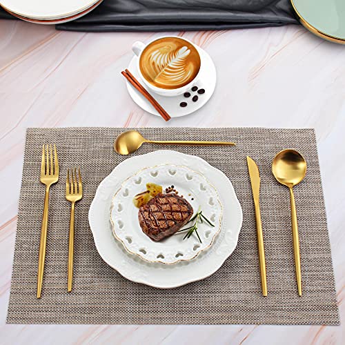 60 Piece Stainless Steel Flatware Set (12 Count)