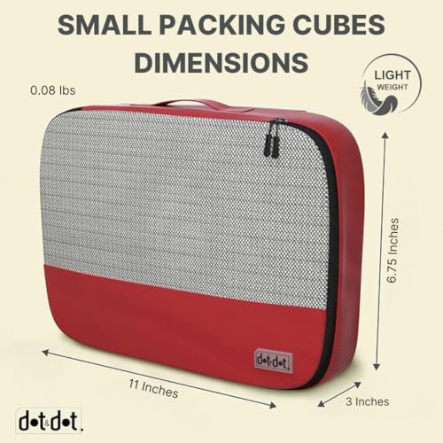 Small Packing Cubes for Travel (5 Count)