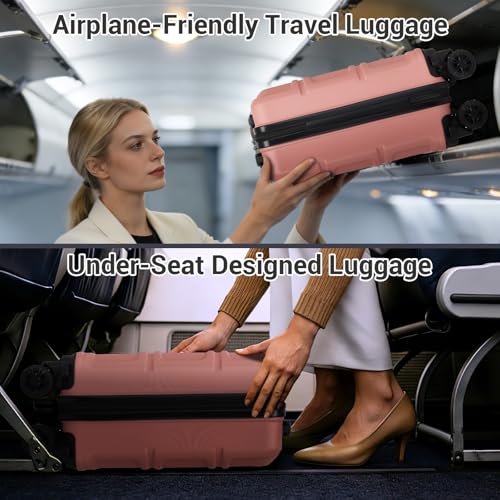 15'' Underseat Carry On Luggage Airline Approved Lightweight