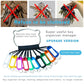 Portable Key Organizer Manager with Enlarged Window for Writing and Displaying More Text (30 Count)