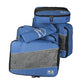 5 Set Packing Cubes for Travel Large Suitcase Luggage Organizer Bags Travel Accessories Vacation 4 Cubes 1 Laundry Pouch Bag (5 Count)