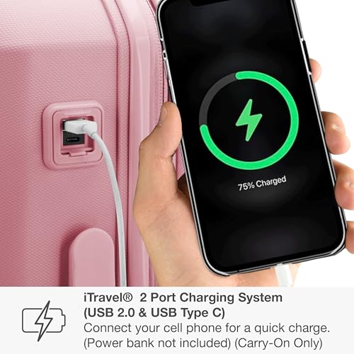 Pagosa Hardshell Expandable Luggage with Spinner Wheels (3 Piece)