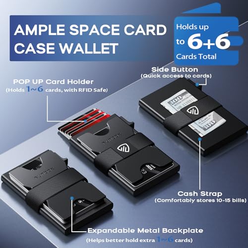 Slim Wallet for Men (12 Count)