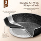 17Pcs Pots and Pans Set