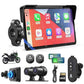 Motorcycle CarPlay Screen with Android Auto