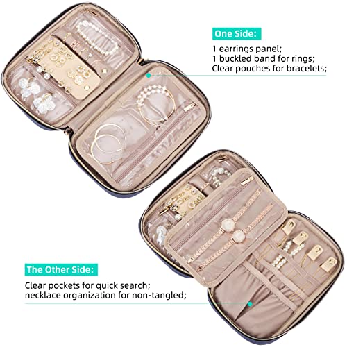 Travel Jewelry Case Organizer