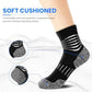 Ankle Compression Socks for Men Athletic Running Socks with Cushioned Support 5 Pairs
