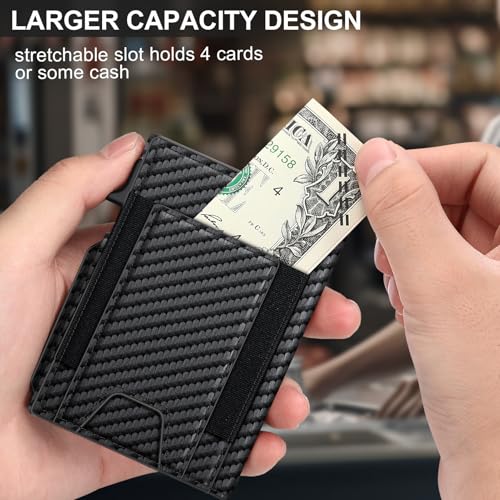 Wallet for Men Wallet with Slim Pop Up Card Holder 9 (13 Count)
