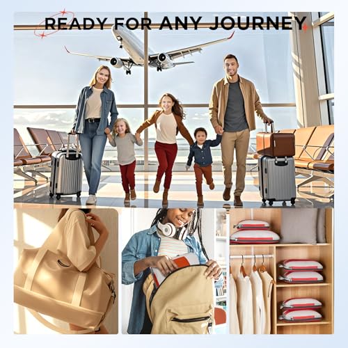 10 Set Compression Packing Cubes for Travel Essentials (10 Count)