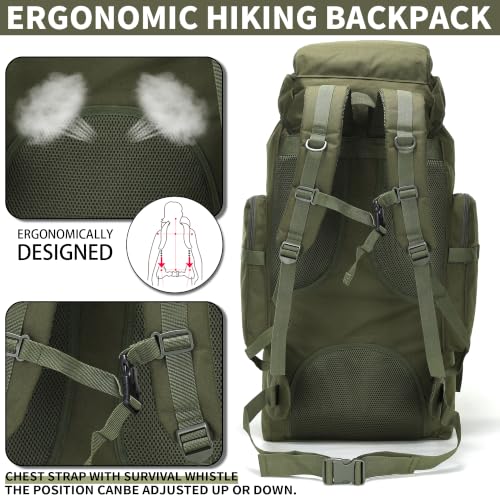 Hiking Backpack for Men 70L