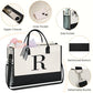 Personalized Initial Tote Bag