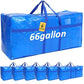 6 Pcs 66 Gallon Extra Large Moving Bags Heavy Duty Storage Bag (6 Count)