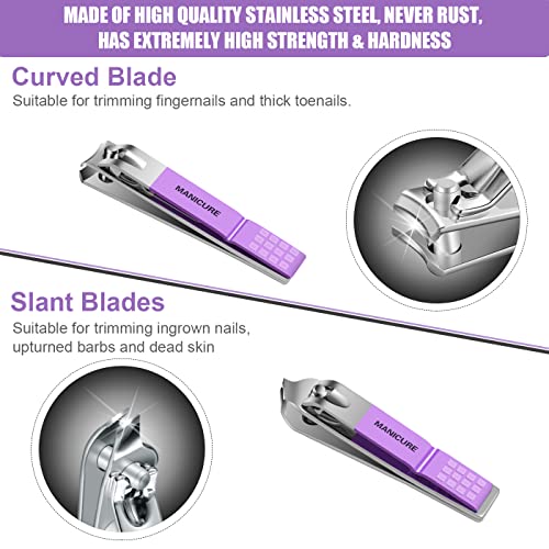 Manicure Set Professional Nail Clippers Pedicure Kit