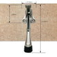 One Touch Kickdown Door Stopper