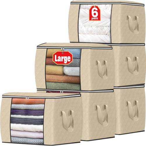 90L Clothes Storage (6 Count)