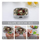 Metal 2 Compartment Pill Organizer Travel Friendly Portable Compact Pill Box Cute Pill Case to Hold Vitamins