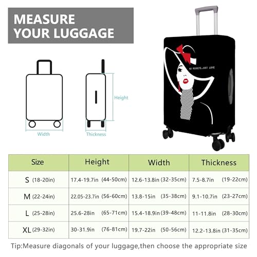 Travel Luggage Cover Suitcase Protector Fits 18