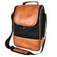 Wine Leather Tote Cooler Insulated Bag