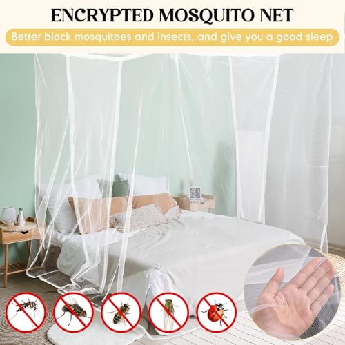White Mosquito Net for Bed