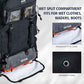 72L Fishing Tackle Backpack with Cooler