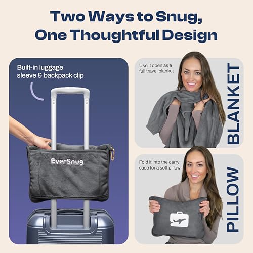 Travel Blanket and Pillow