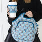 LunchTote Zippered Bag Insulated Neoprene Caddy (Witching Hour / X-Large 6.5 Quart Lunch Tote)