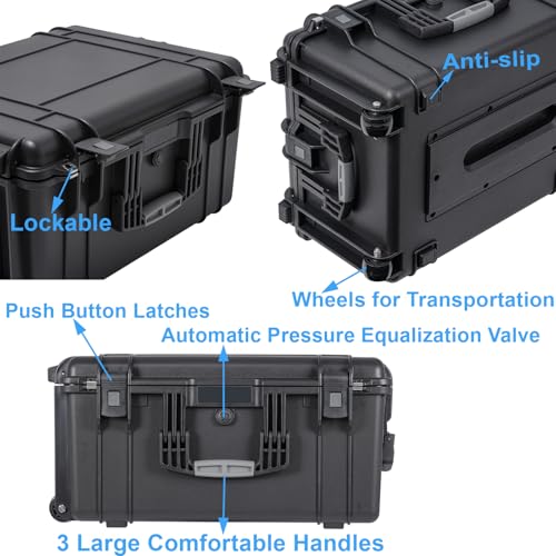 Rolling Hard Case with Foam