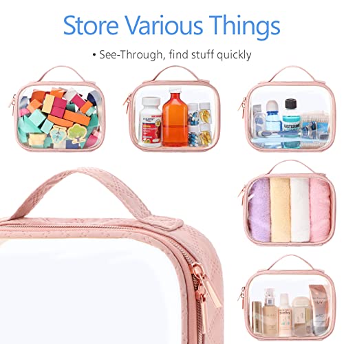 Clear Makeup Bag Travel (3 Count)