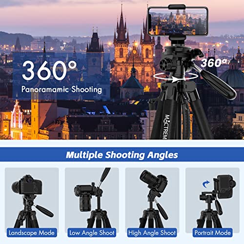 75in Aluminum Lightweight Travel Tripod for DSLR Camera Phone iPad