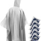 Disposable Rain Ponchos for Adults (5 Package)