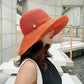 Women Summer Mesh Crown Sun Hats UV Protection UPF Wide Brim Hat for Beach Hiking Garden Travel Lawn Work Chin Strap