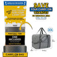 For Spirit Airlines Personal Item Bag 18x14x8 Foldable Travel Duffel Bag Tote Duffle Carry on Luggage for Women and Men 30L