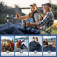 Double Sleeping Bag for Adults Machine Washable 2 Person Camping Sleeping Bag Queen Size Waterproof with Compression Sack for Cold Weather 3 (2 Count)