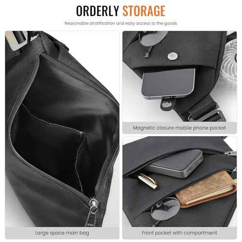 Anti Theft Crossbody Bag