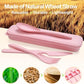 Reusable Travel Utensils Set with Case (5 Count)