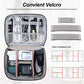 Electronic Bag Travel Cable Accessories Bag Waterproof Double Layer Electronics Organizer Portable Storage Case for Cable